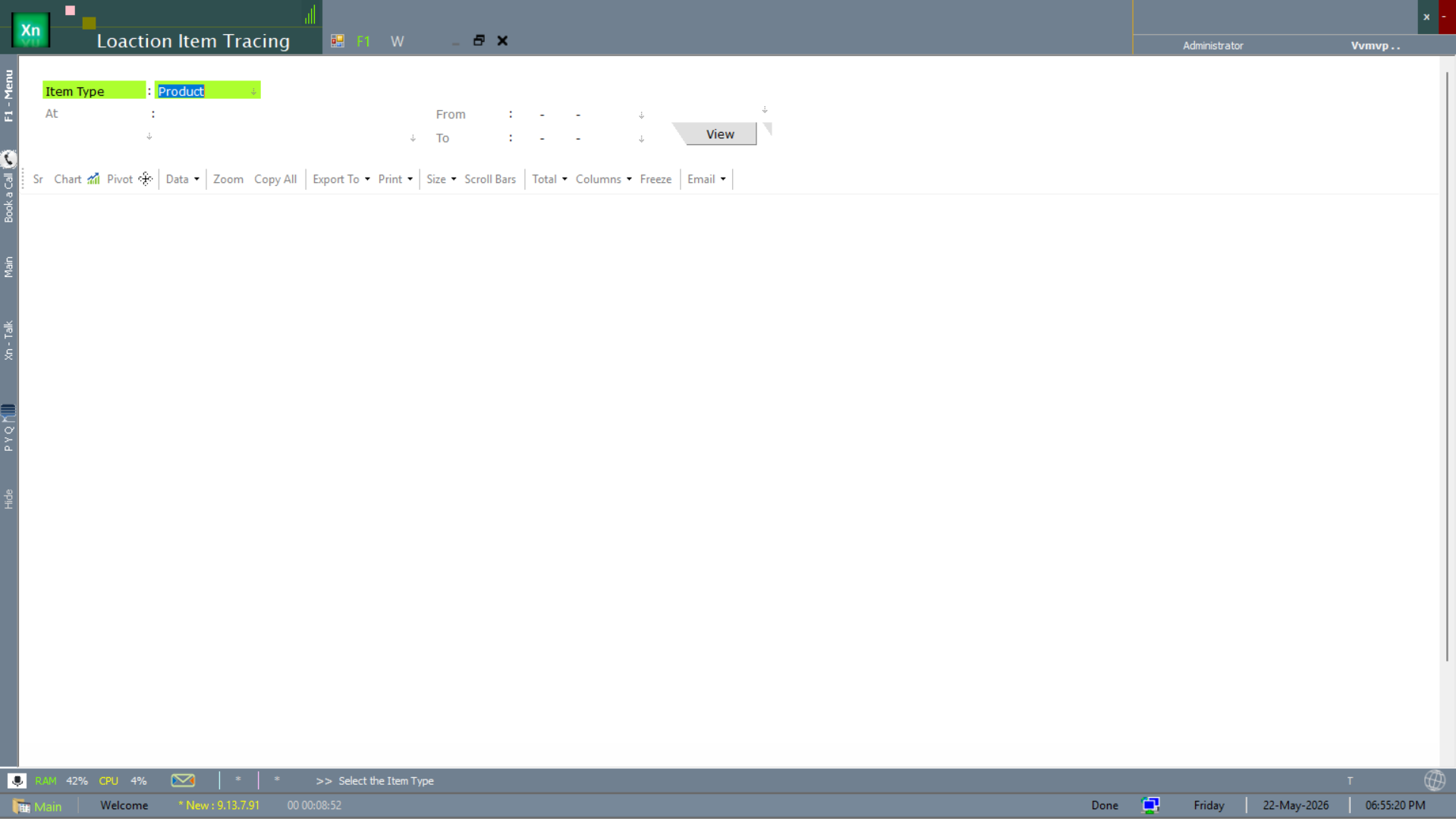 Location Item Tracing with the analytics toolbar